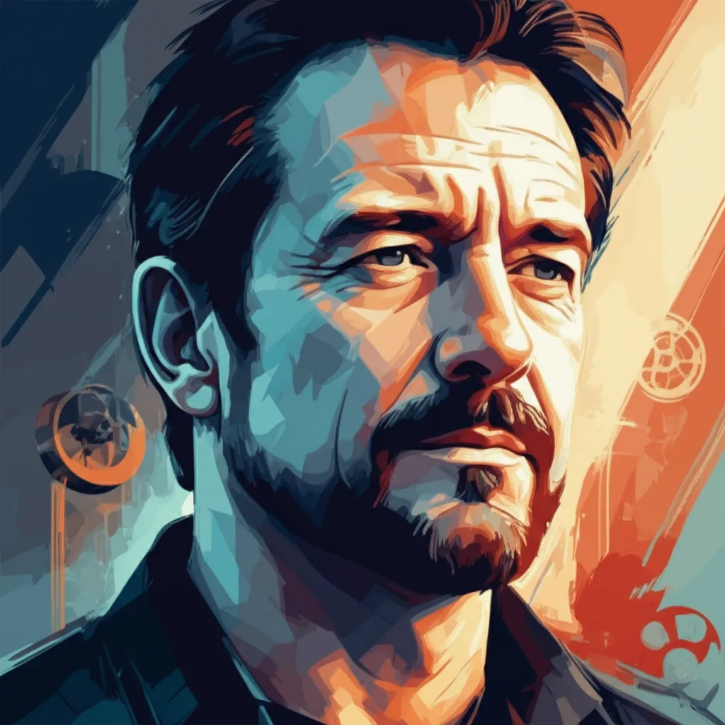 Artistic portrait of John McTiernan