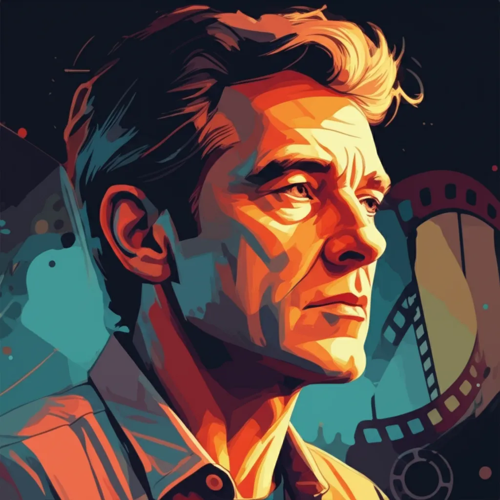 Artistic portrait of Jonathan Kaplan