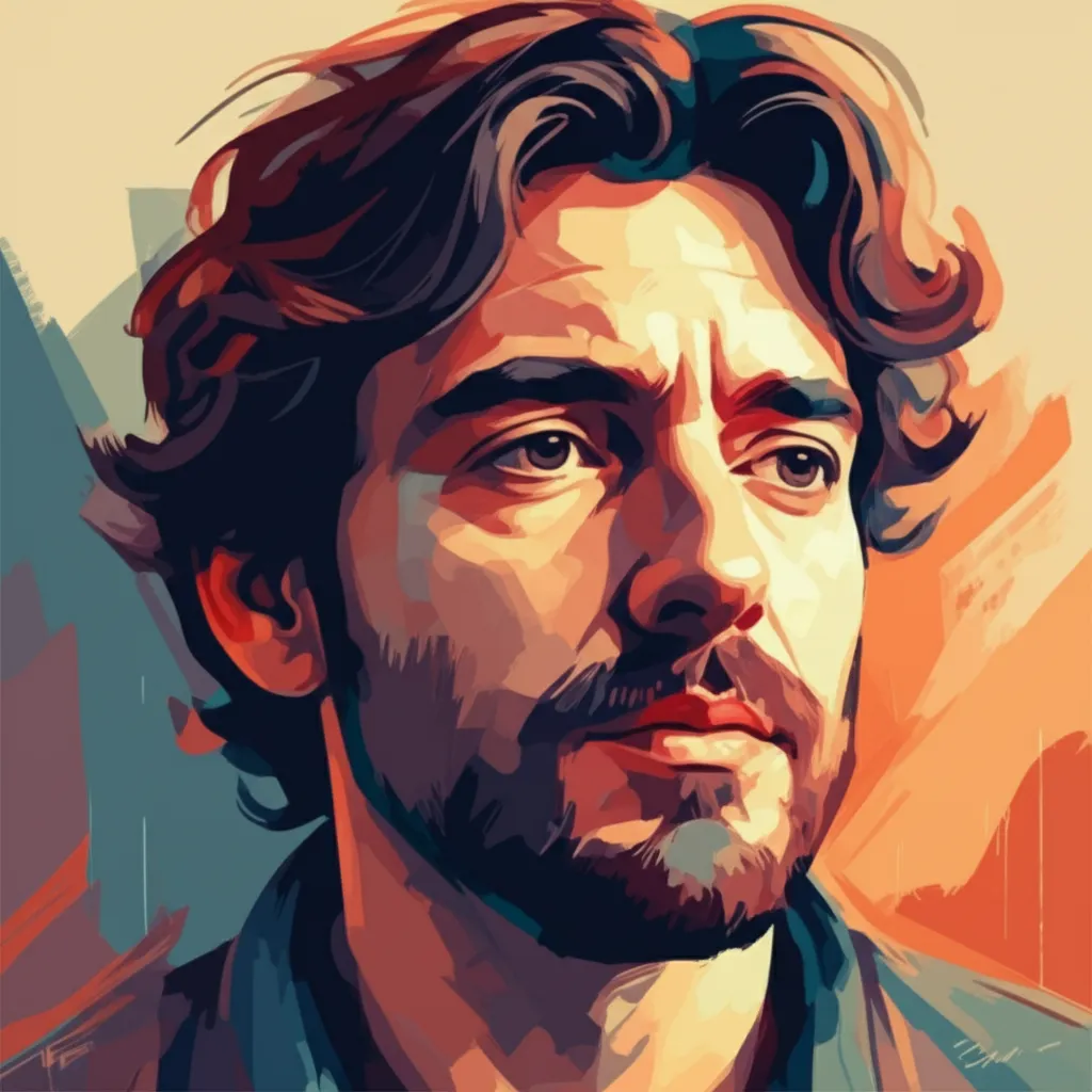 Artistic portrait of J.A. Bayona
