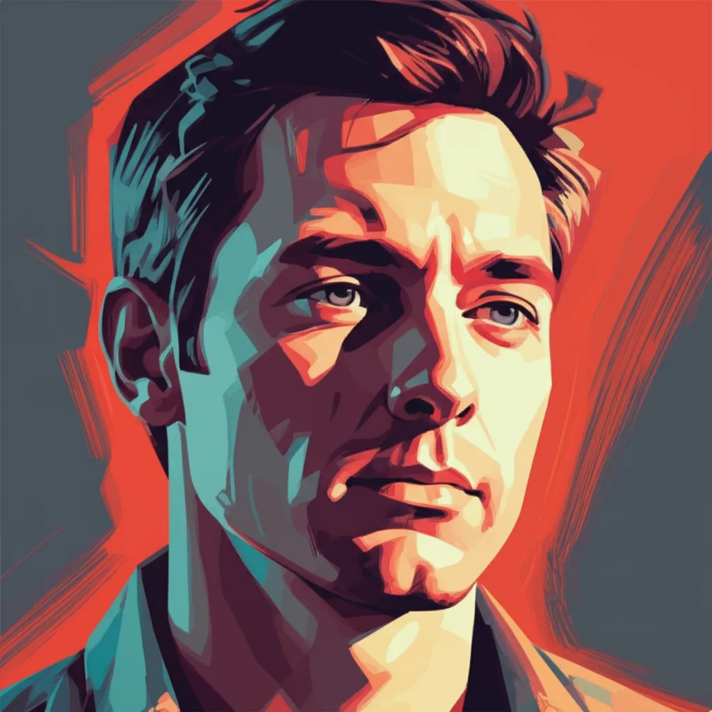Artistic portrait of Cory Evans