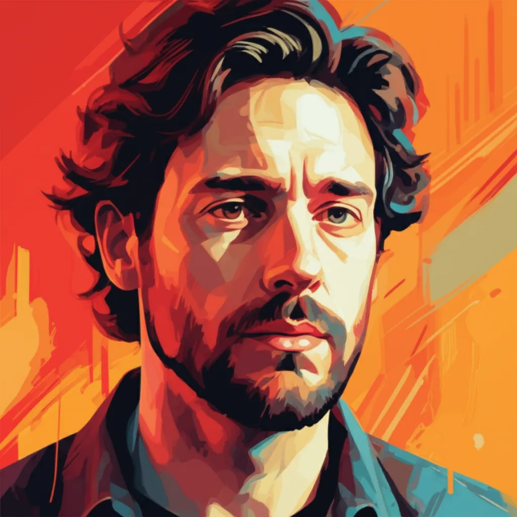 Artistic portrait of Adam Robitel