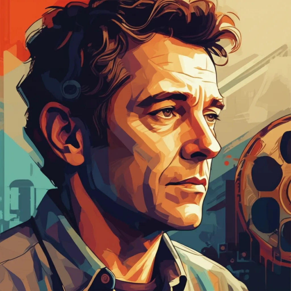 Artistic portrait of Fisher Stevens