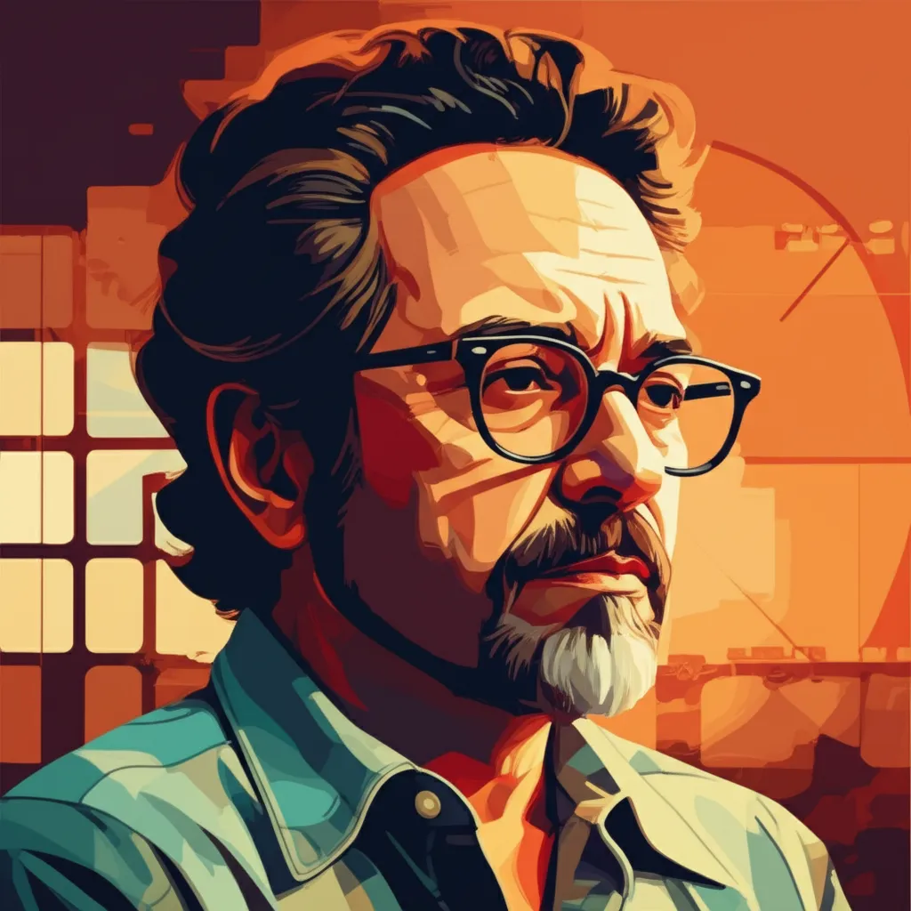 Artistic portrait of Félix Enríquez Alcalá