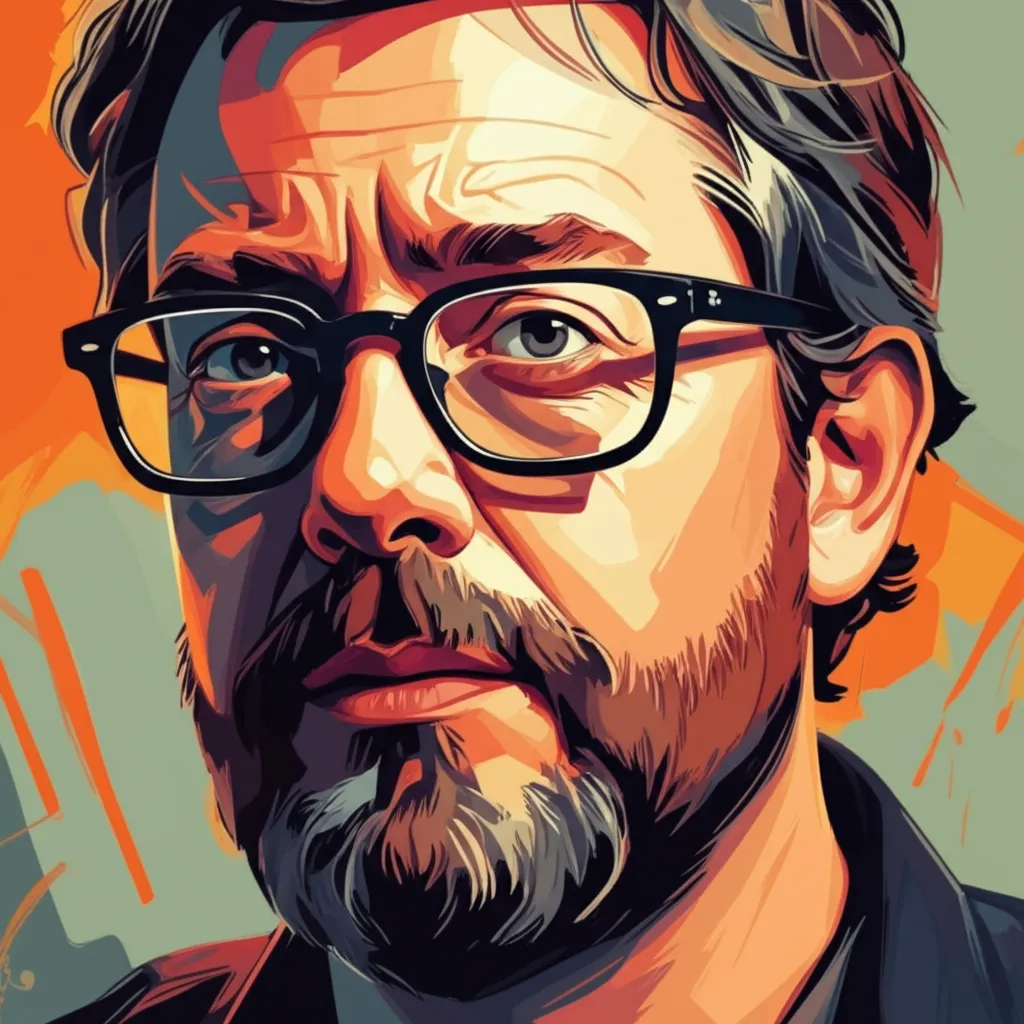 Artistic portrait of John Stevenson