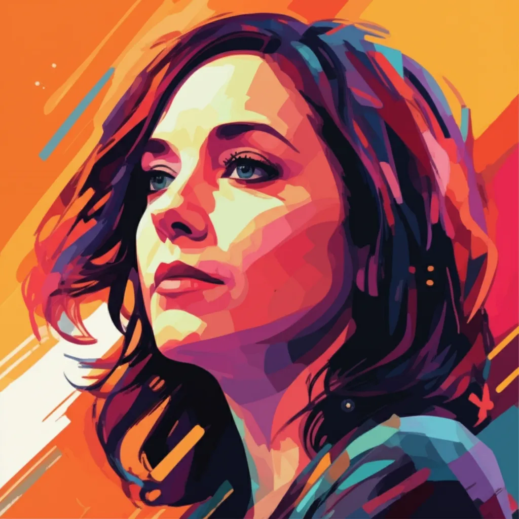 Artistic portrait of Kay Cannon