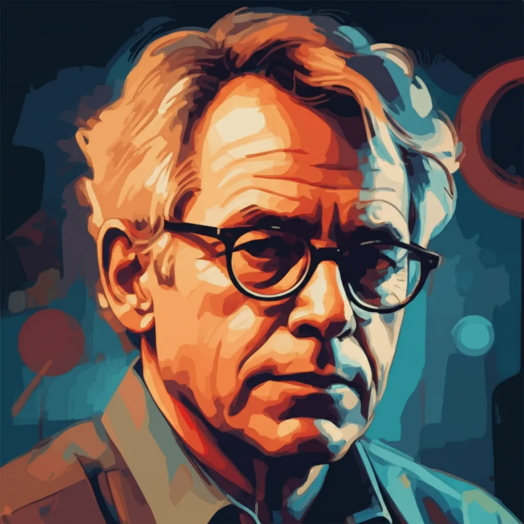 Artistic portrait of Tim Hunter