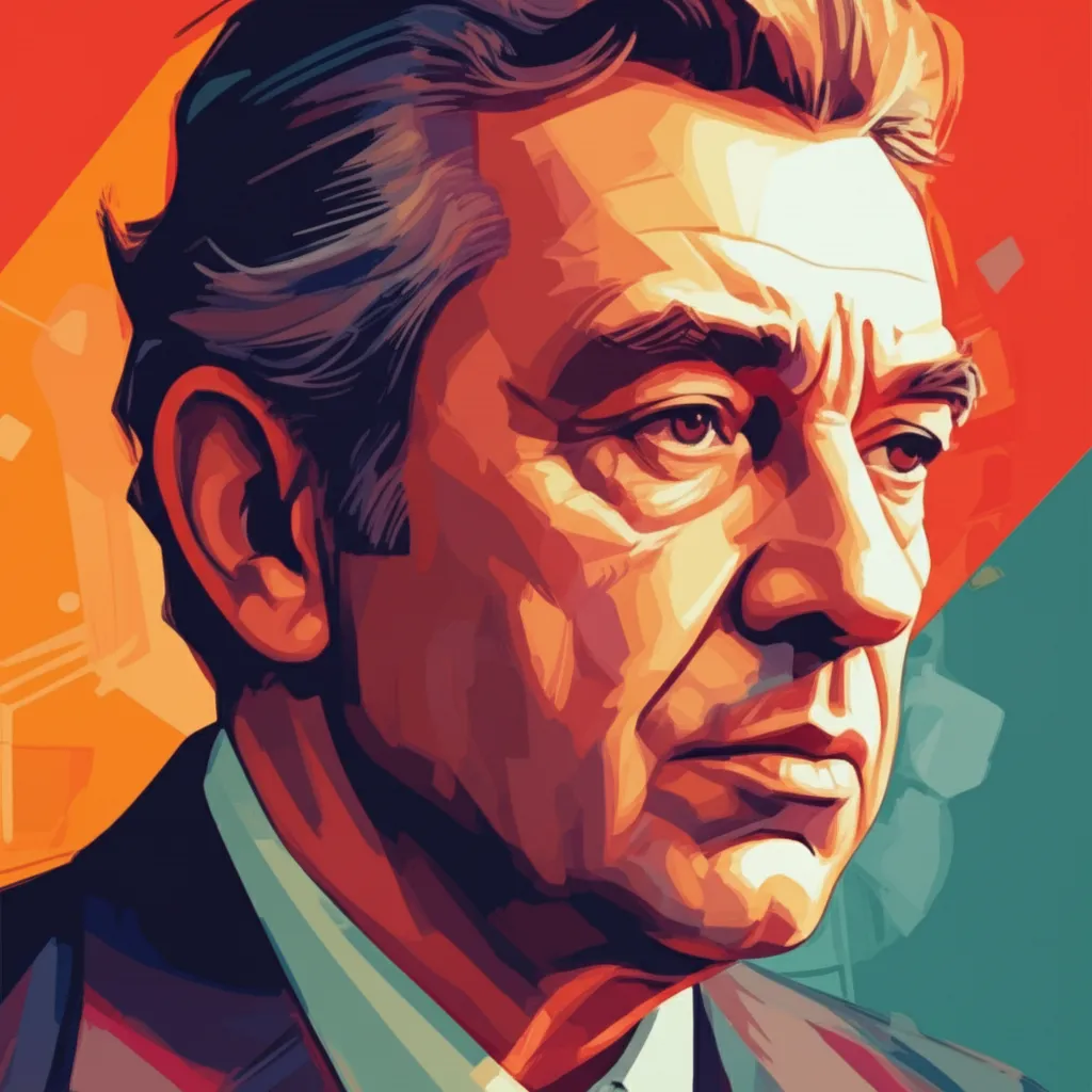 Artistic portrait of Aleksandr Seryy