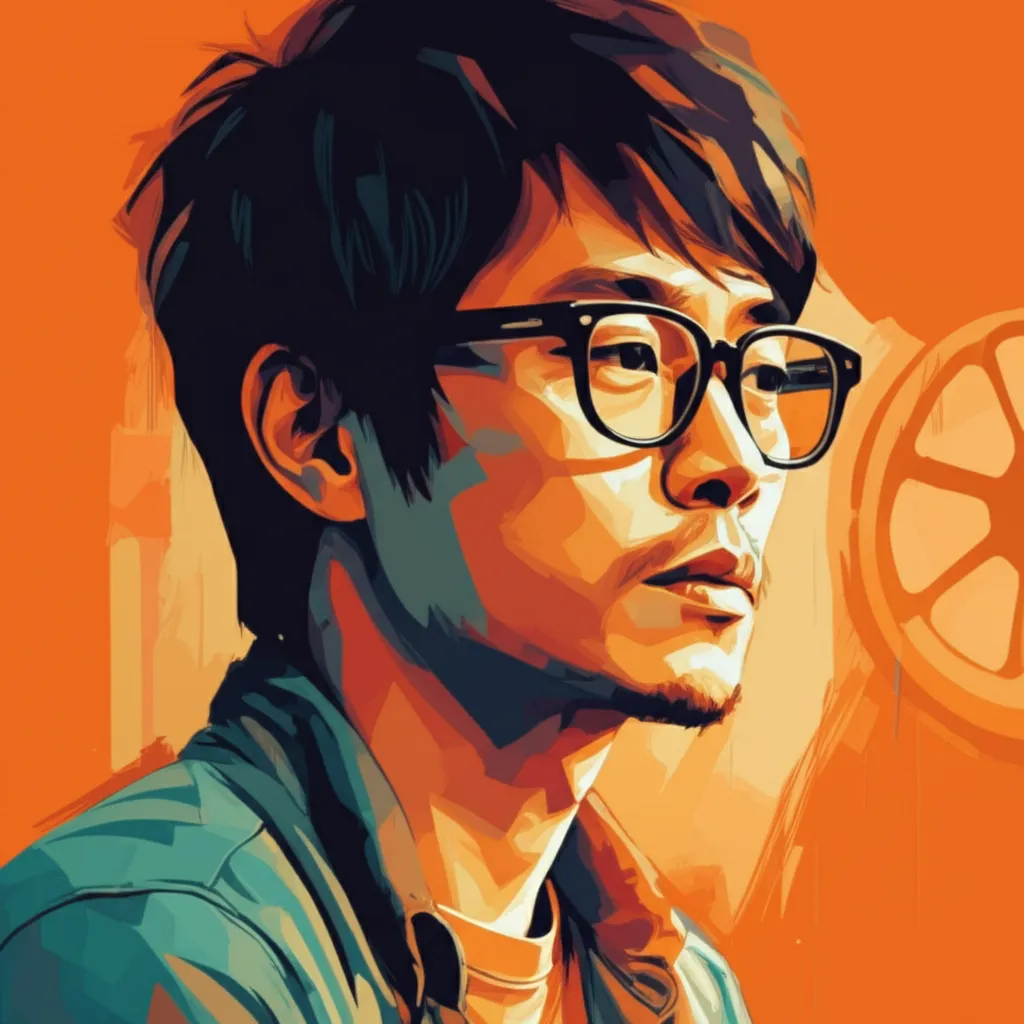 Artistic portrait of Jung Byung-gil