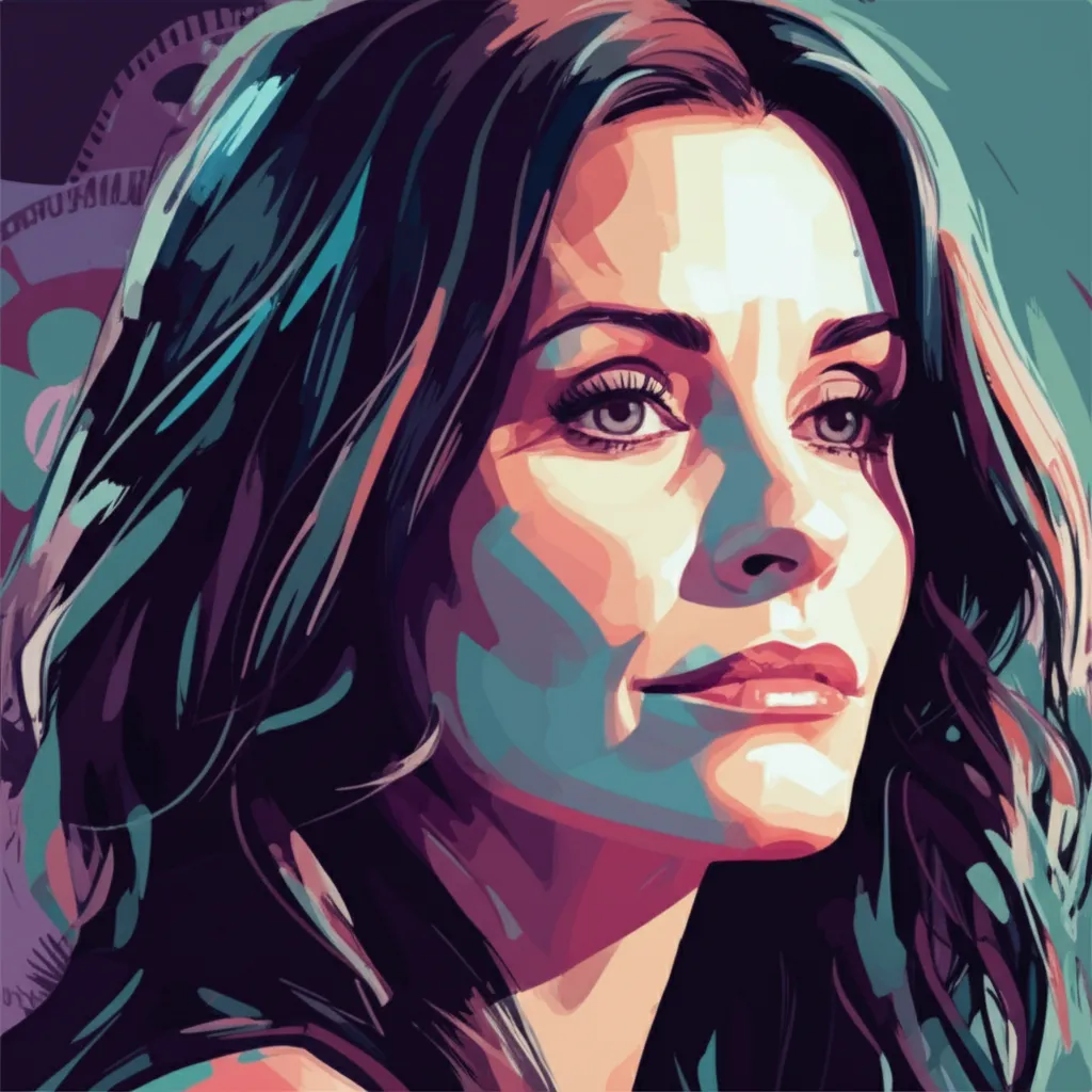 Portrait of Courteney Cox