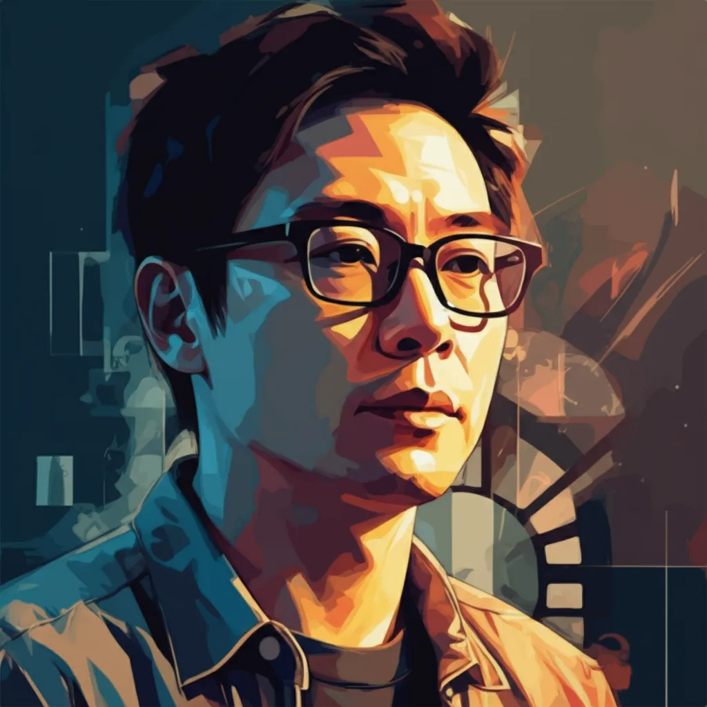 Artistic portrait of Danny Pang