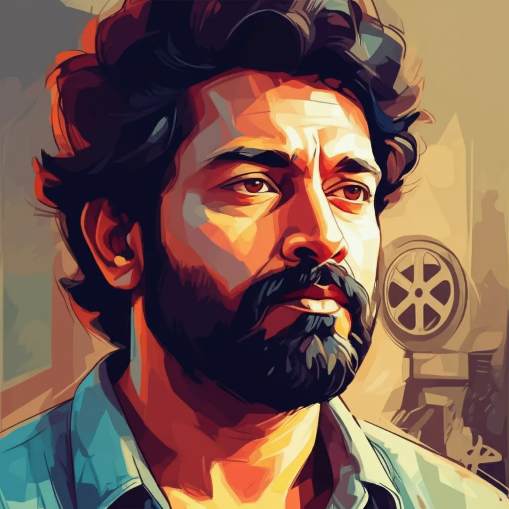 Artistic portrait of Sandeep Reddy Vanga