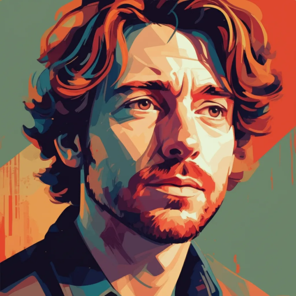 Artistic portrait of Jeff Baena