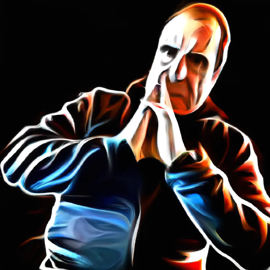 Artistic portrait of Gregory Dark