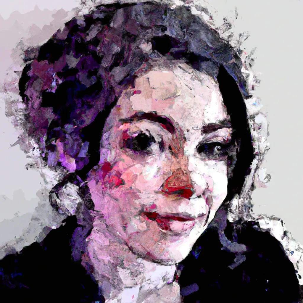 Artistic portrait of Susanna White