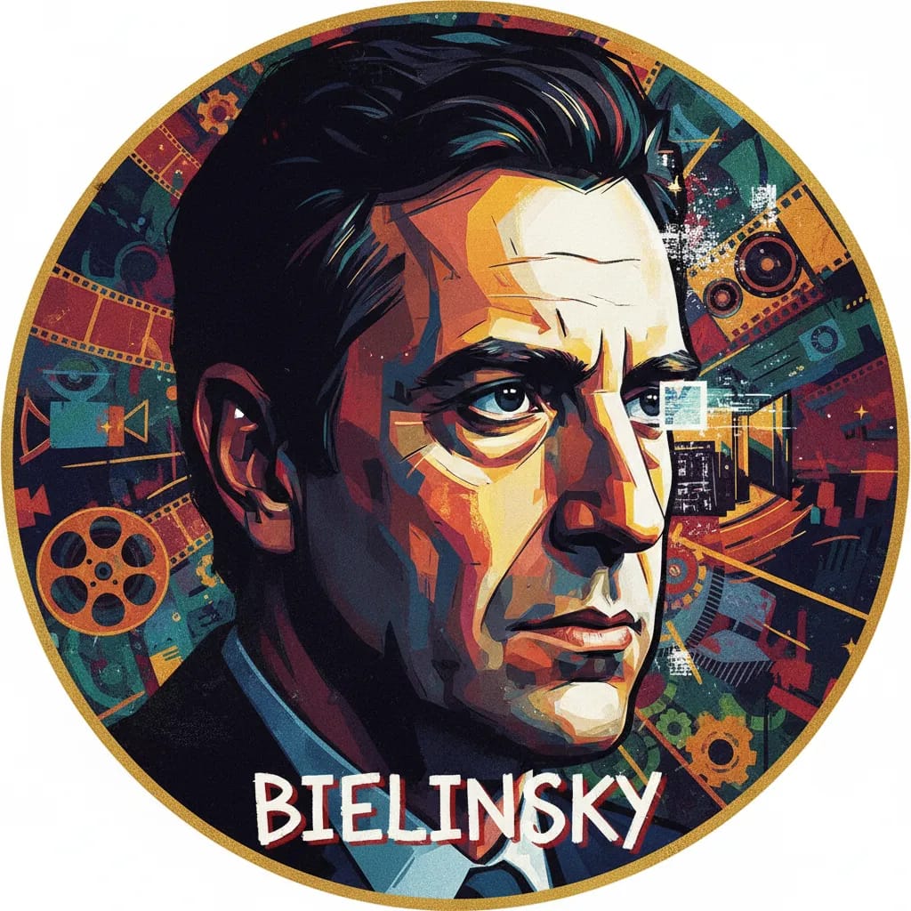Artistic portrait of Fabián Bielinsky