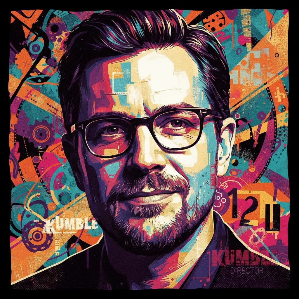 Artistic portrait of Roger Kumble