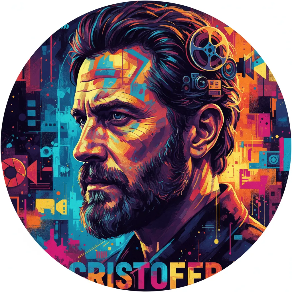 Artistic portrait of Michael Cristofer