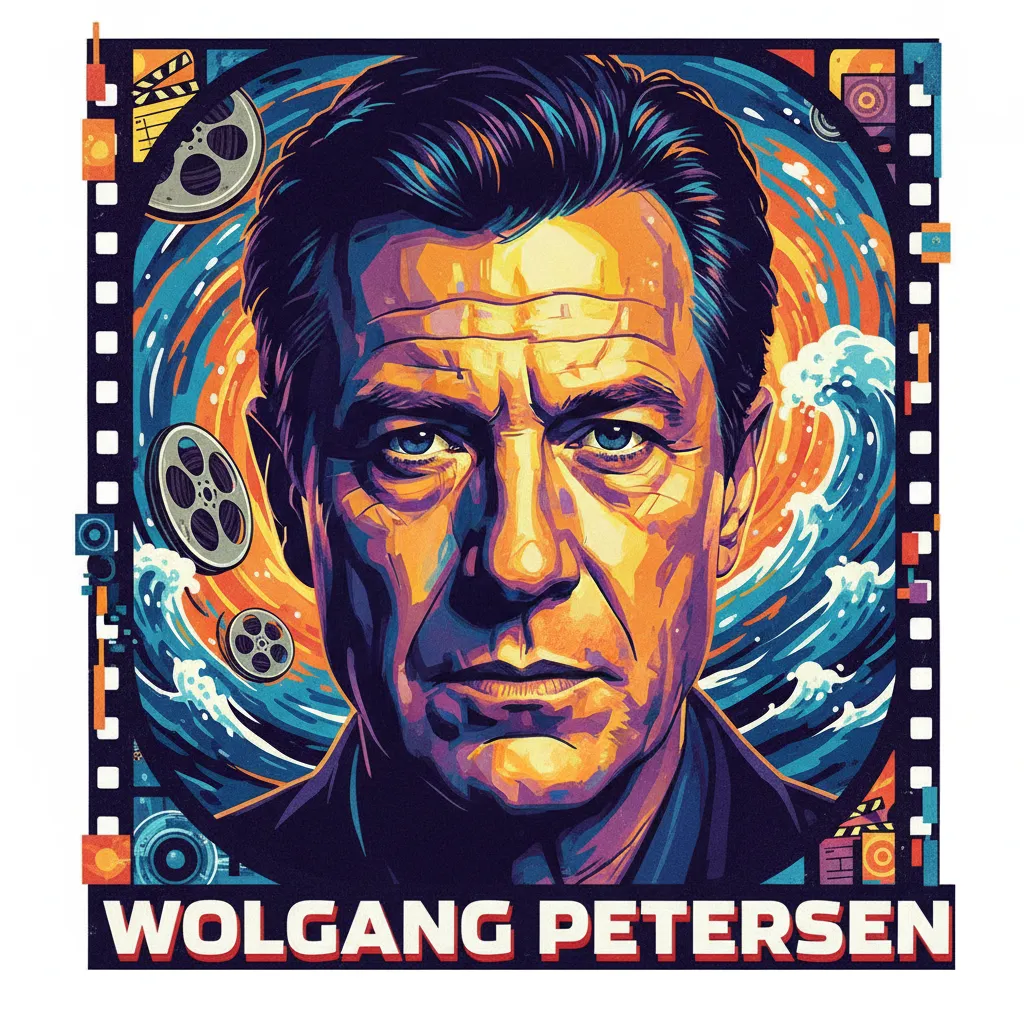 Artistic portrait of Wolfgang Petersen
