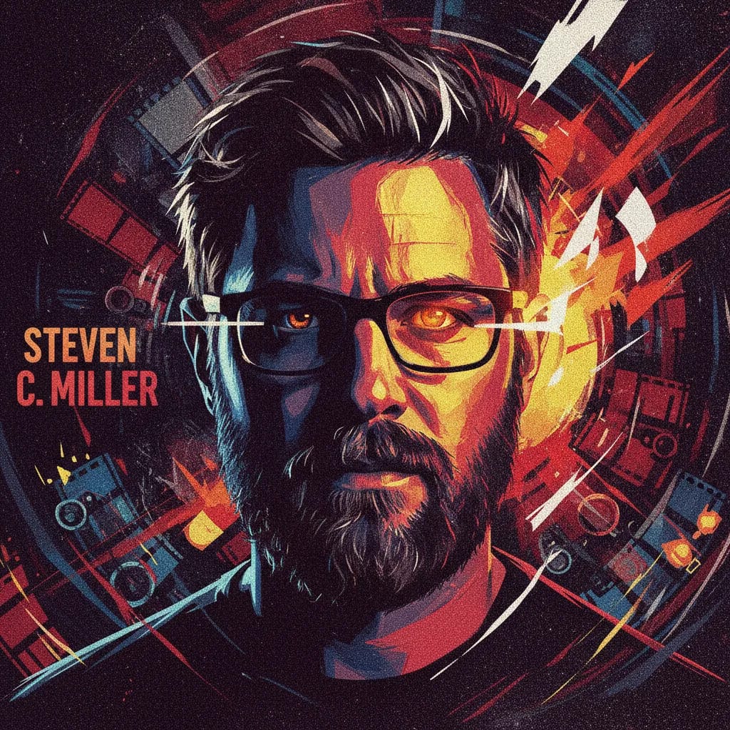 Artistic portrait of Steven C. Miller