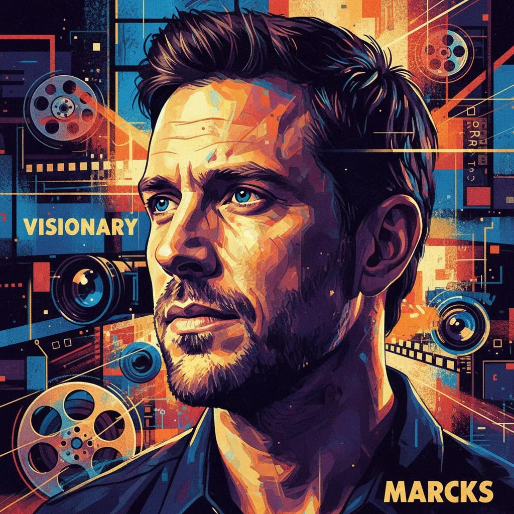 Artistic portrait of Greg Marcks