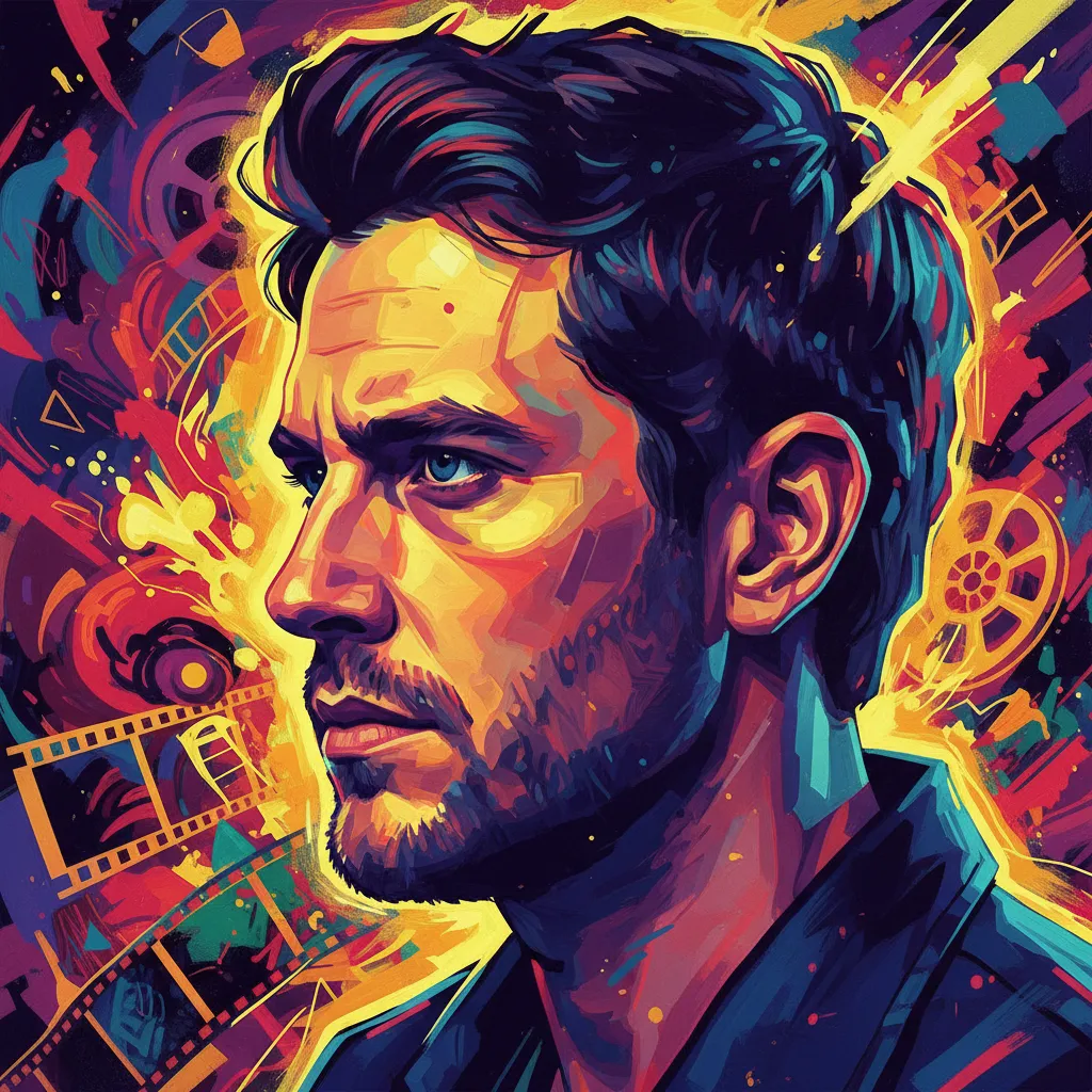 Artistic portrait of Kyle Patrick Alvarez