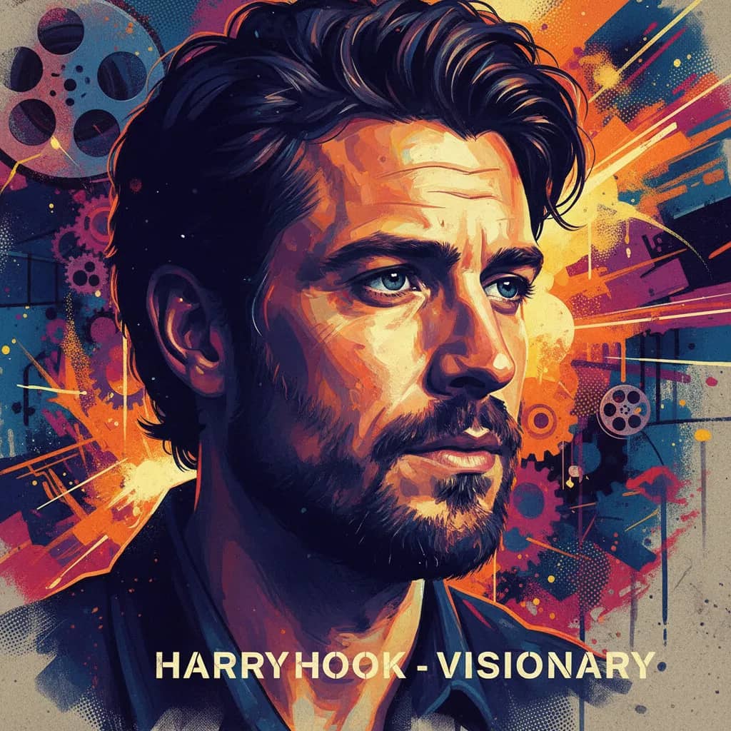 Portrait of Harry Hook
