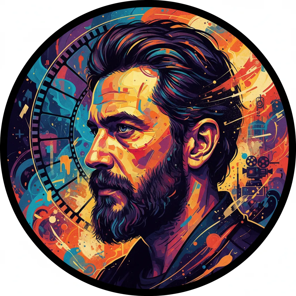 Artistic portrait of Lazar Bodroza
