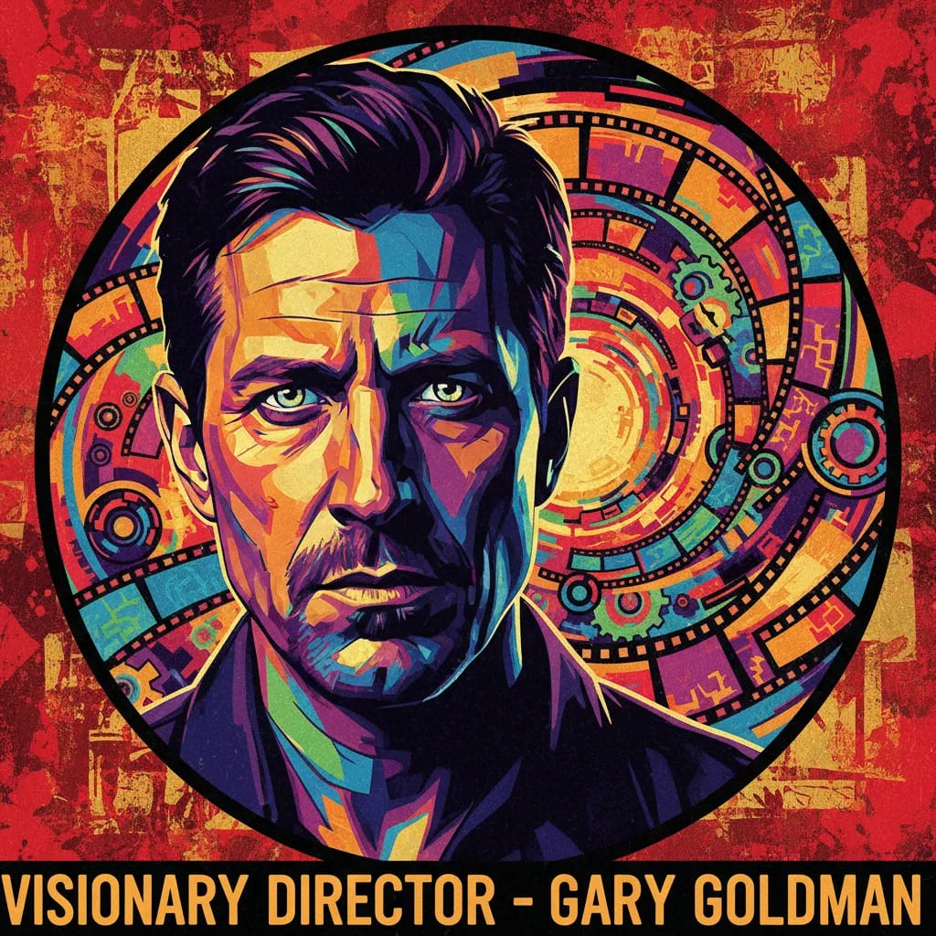 Artistic portrait of Gary Goldman
