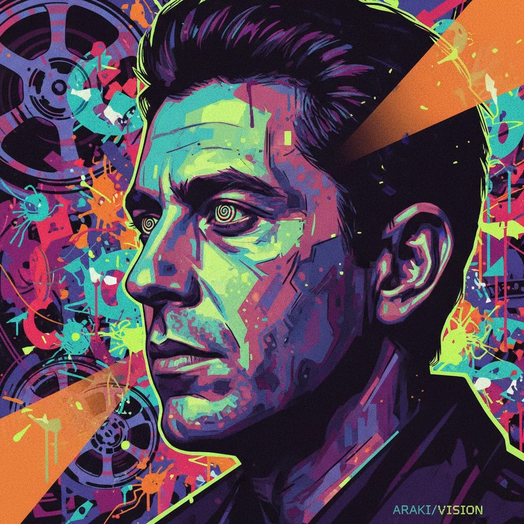 Artistic portrait of Gregg Araki
