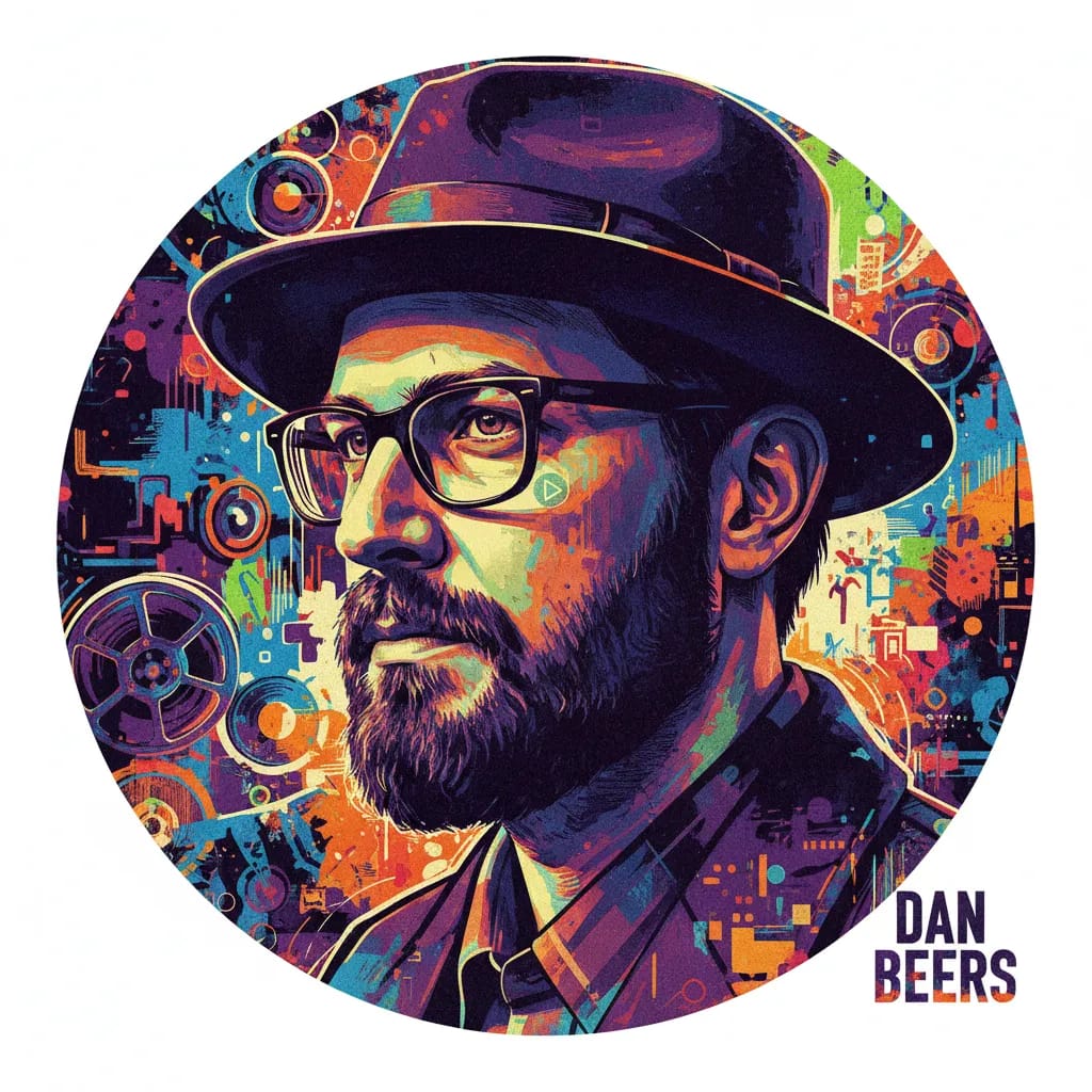 Artistic portrait of Dan Beers
