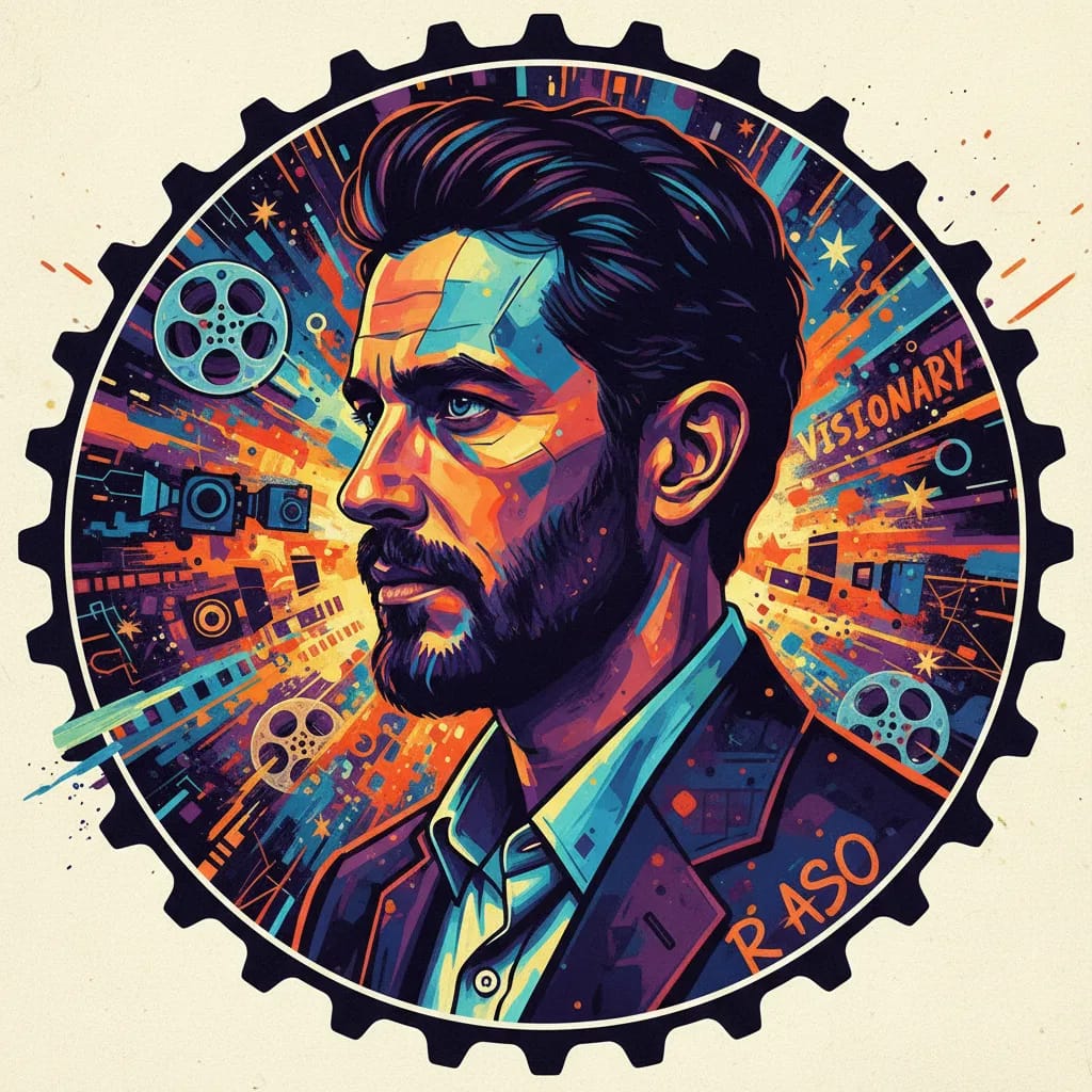 Artistic portrait of Mark Raso