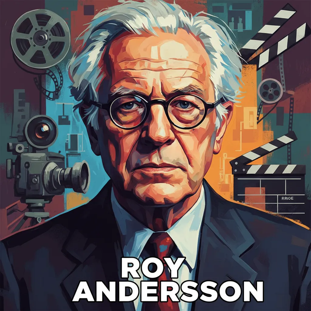 Artistic portrait of Roy Andersson