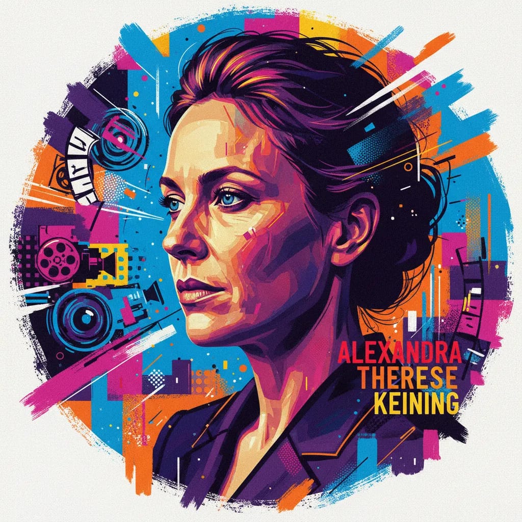 Artistic portrait of Alexandra-Therese Keining