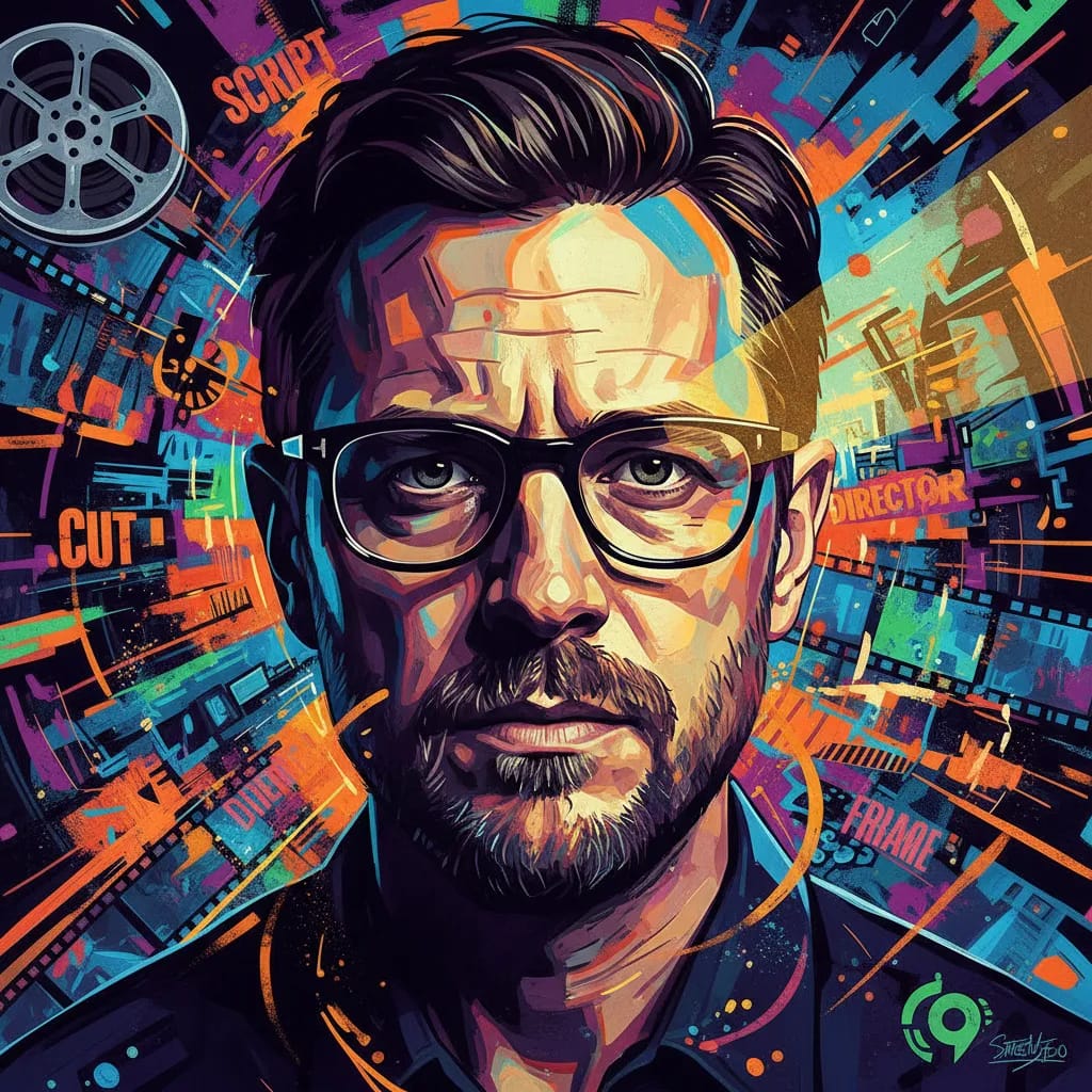 Artistic portrait of Steve Conrad