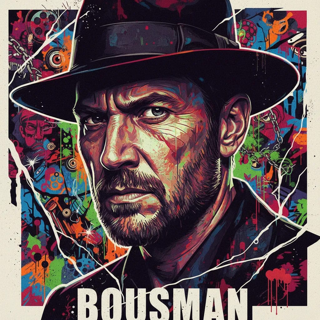 Artistic portrait of Darren Lynn Bousman