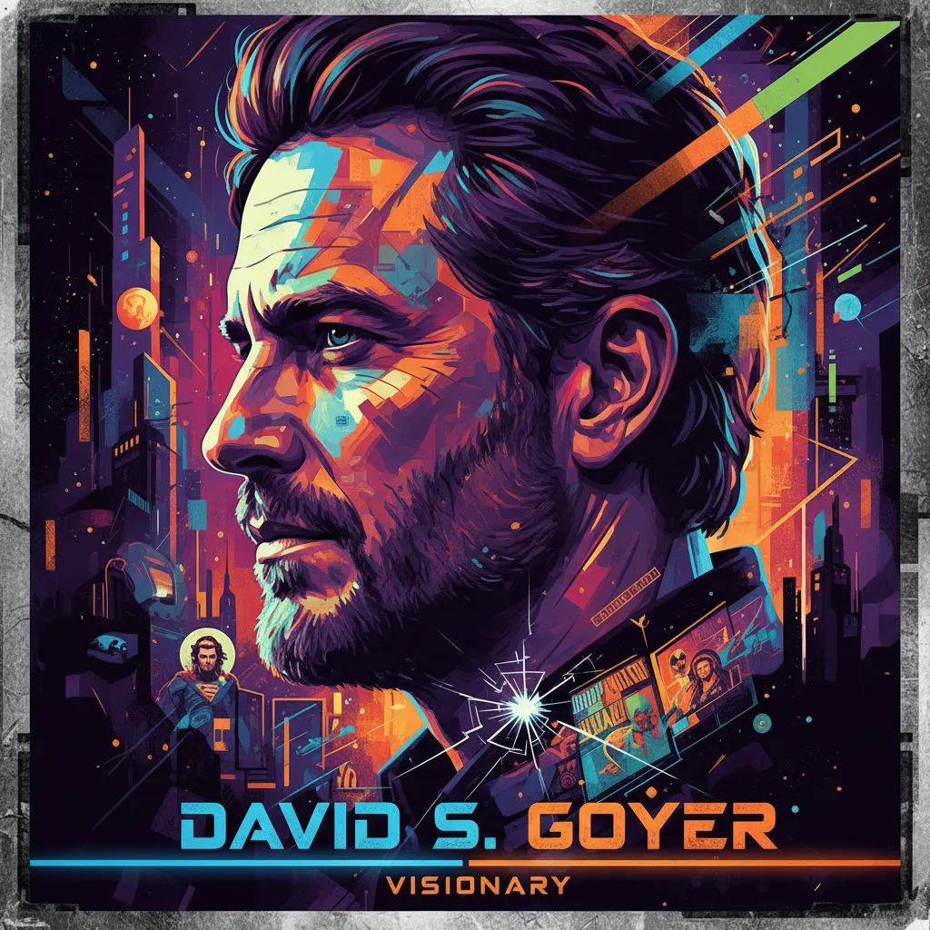 Artistic portrait of David S. Goyer