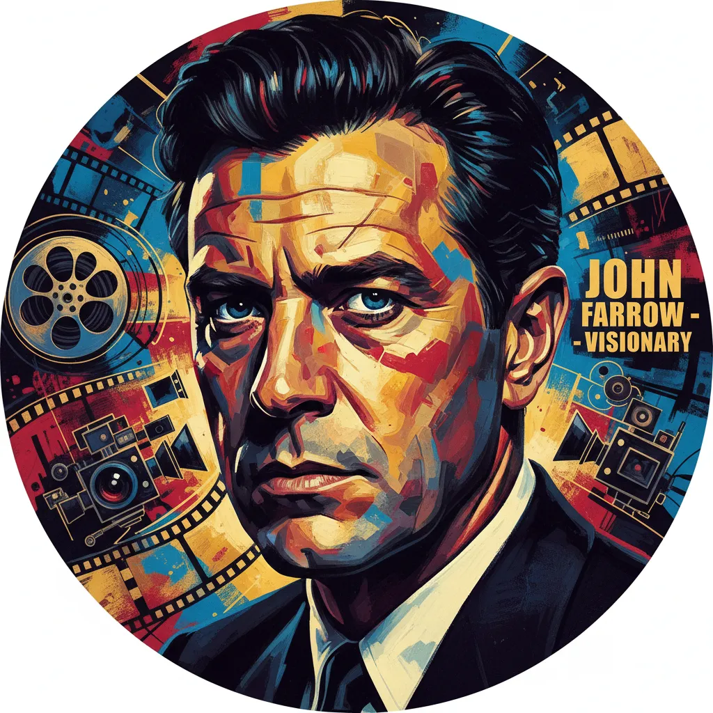 Artistic portrait of John Farrow