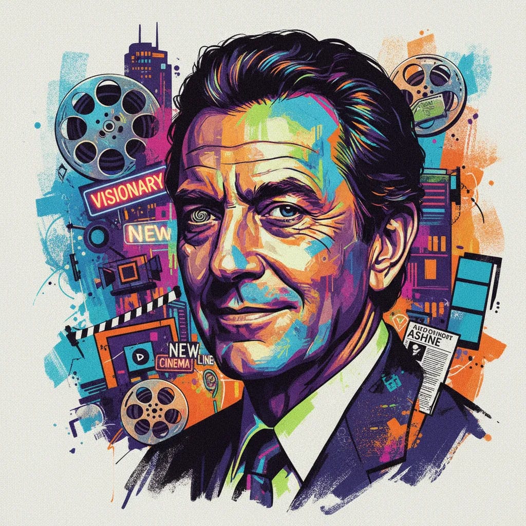Artistic portrait of Robert Shaye
