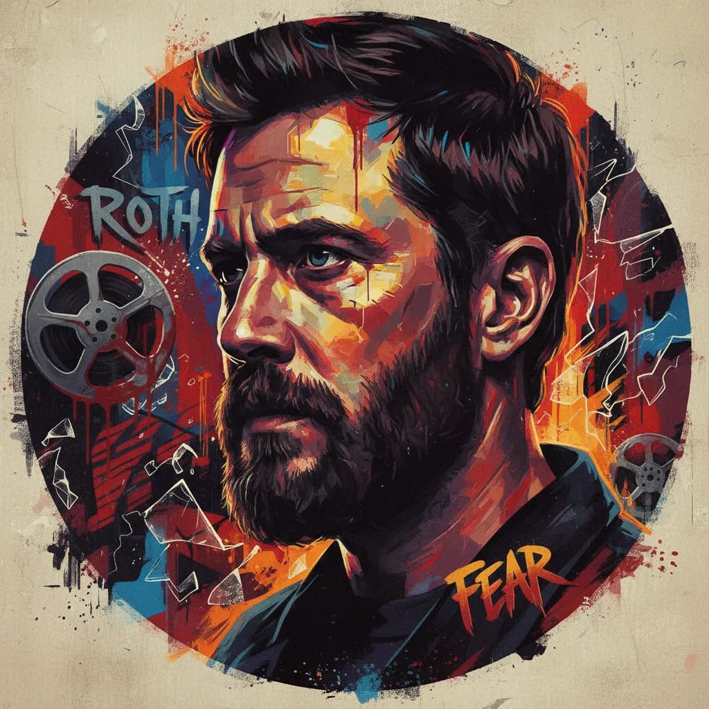 Artistic portrait of Eli Roth