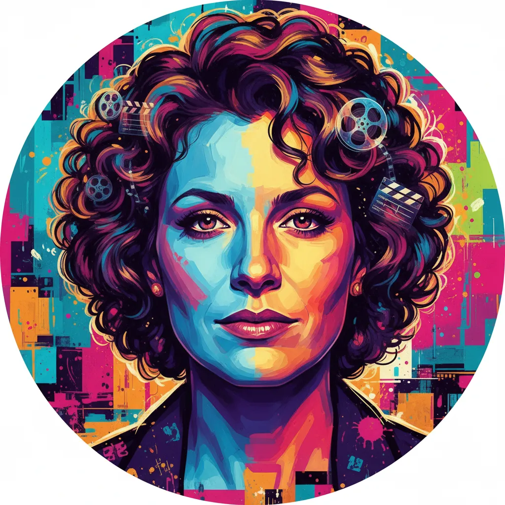 Artistic portrait of Amy Heckerling