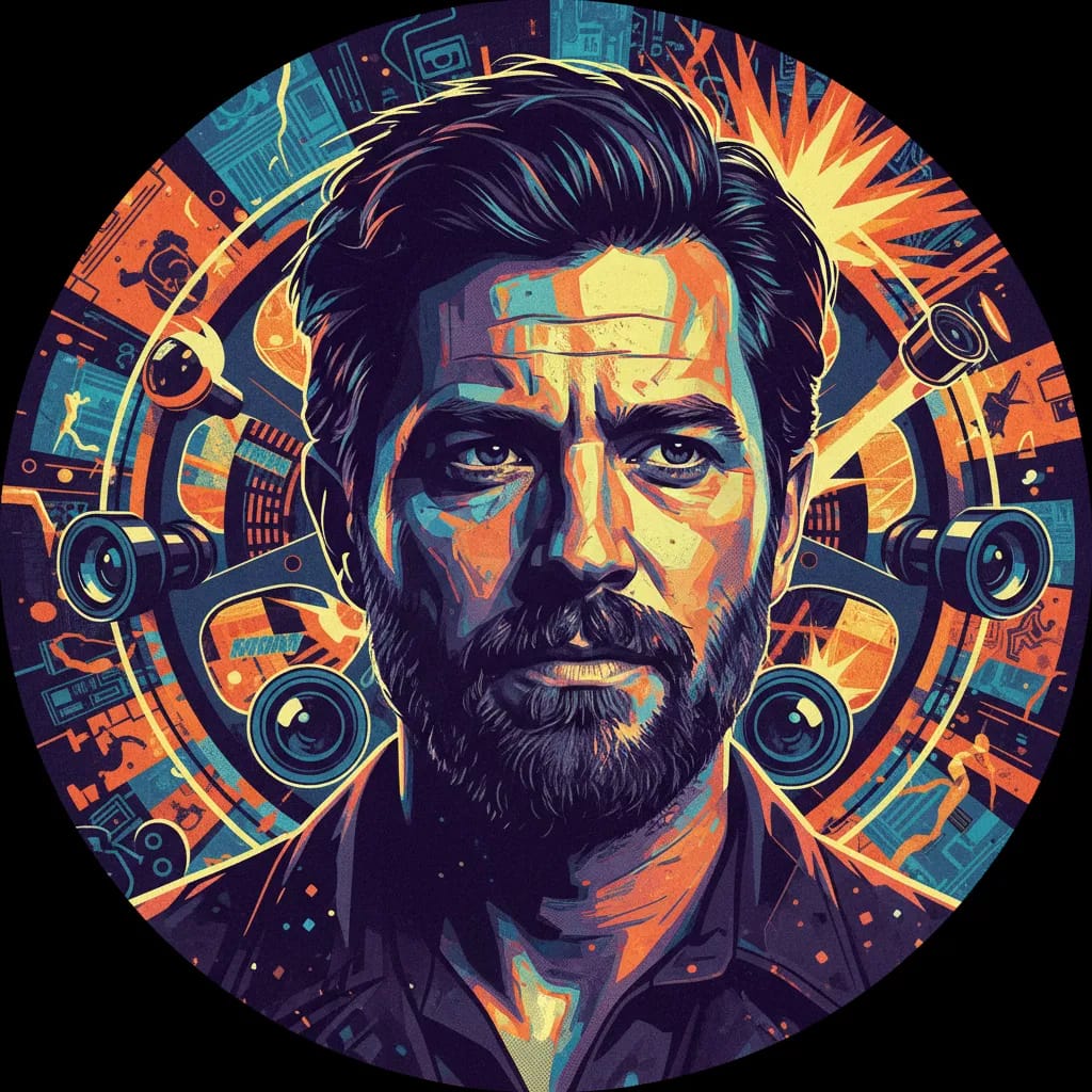 Artistic portrait of Jonathan Kasdan