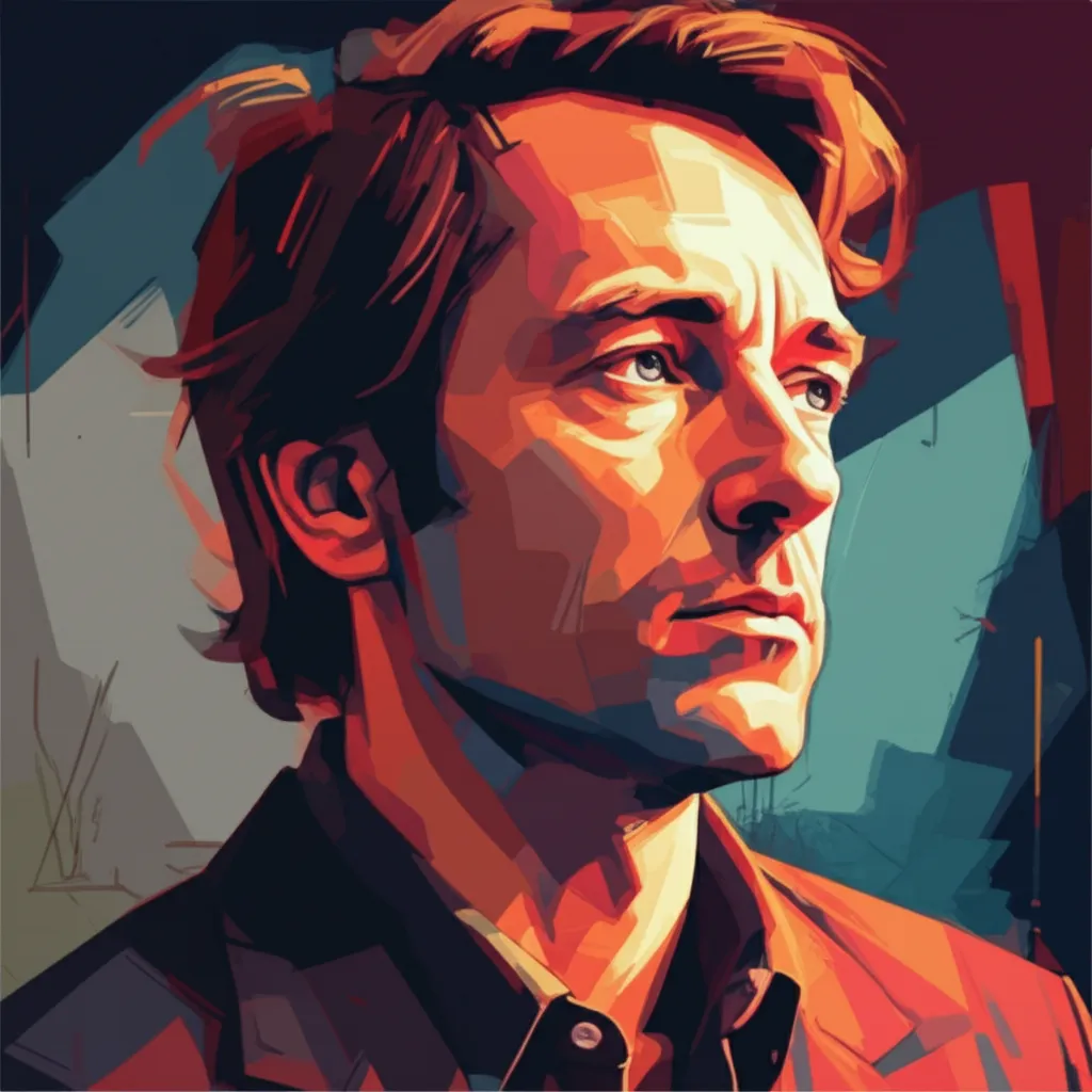 Artistic portrait of John Crowley