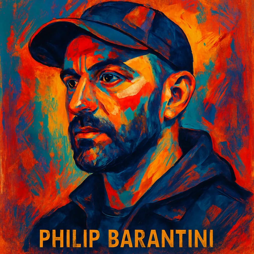Artistic portrait of Philip Barantini