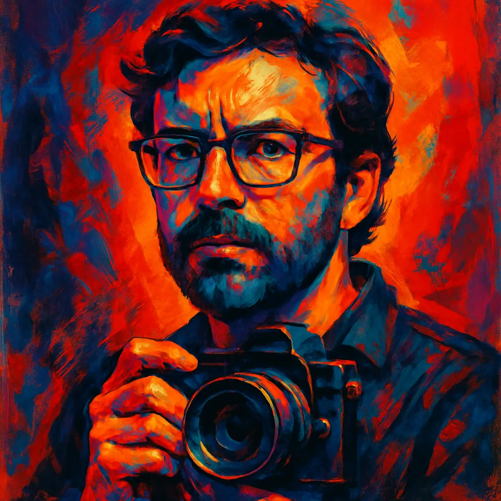 Artistic portrait of Luiso Berdejo