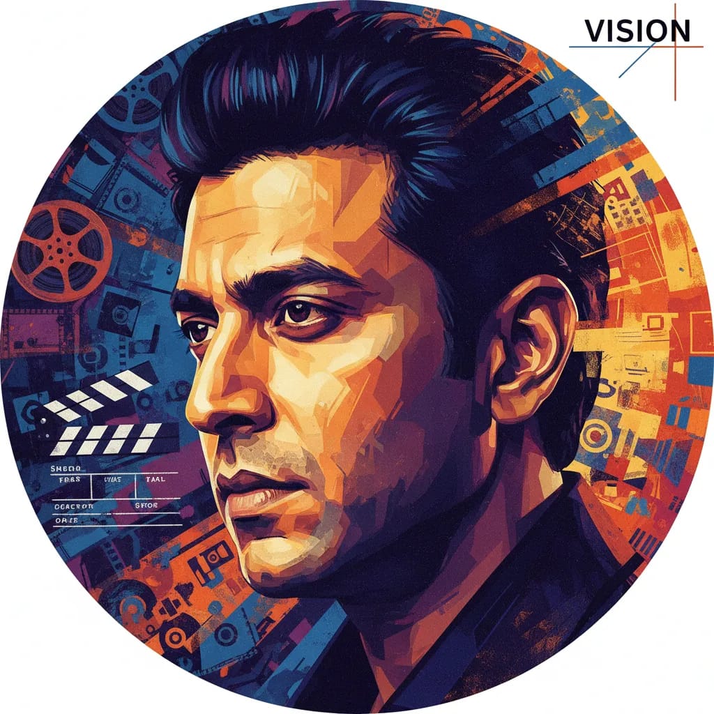 Artistic portrait of Sohail Khan