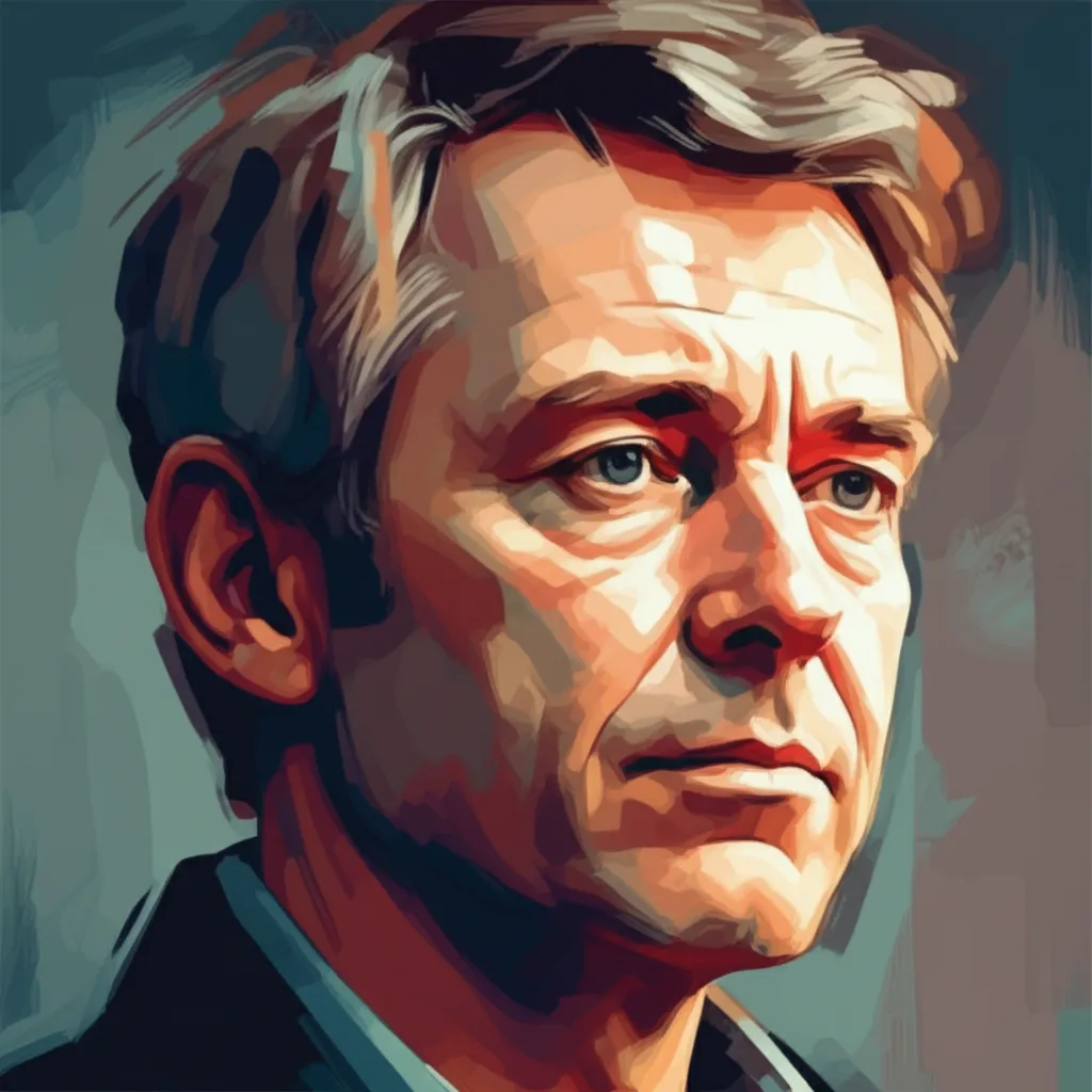 Artistic portrait of James Strong