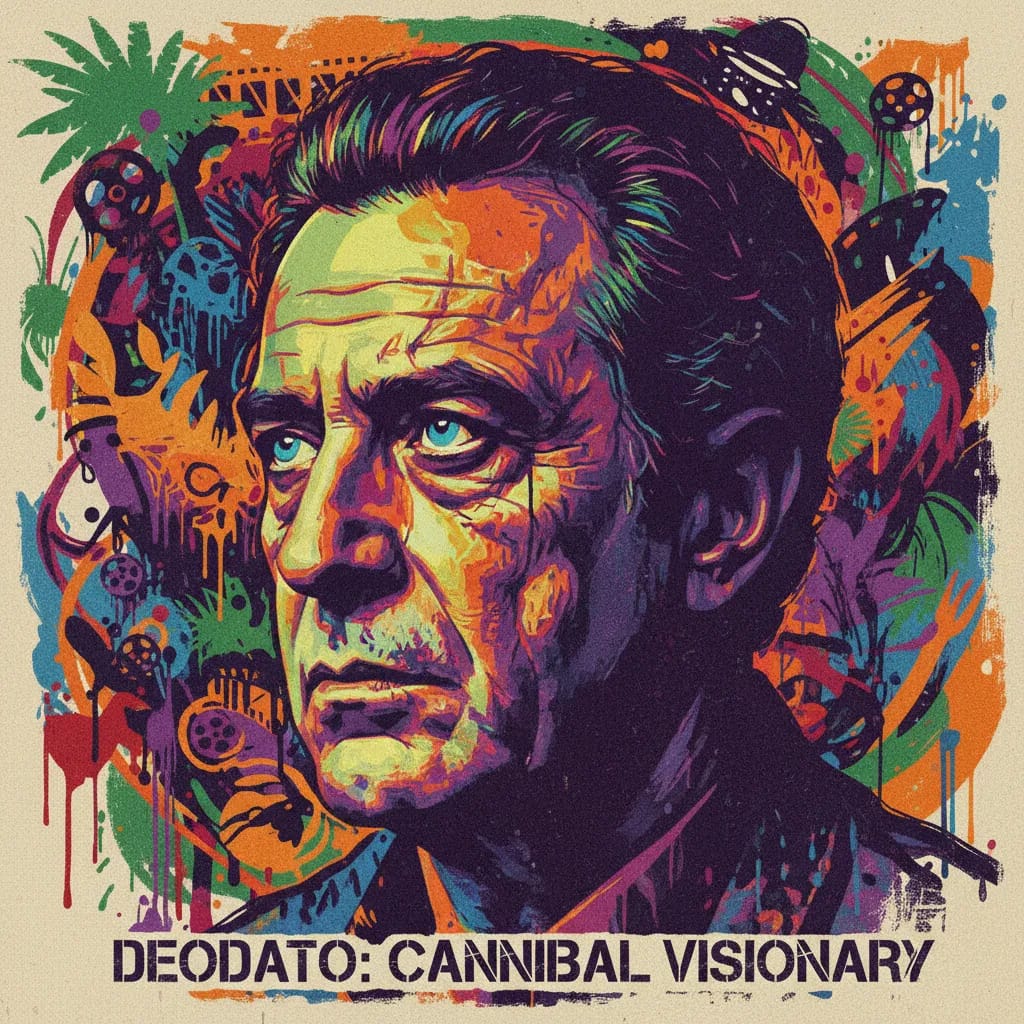 Artistic portrait of Ruggero Deodato