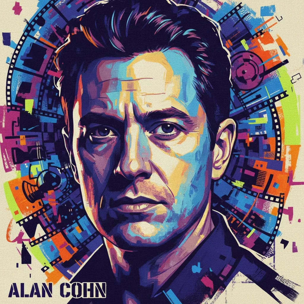 Artistic portrait of Alan Cohn