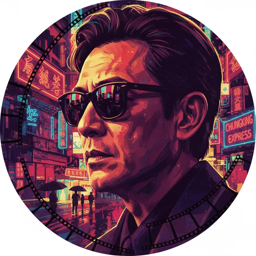 Portrait of Wong Kar-Wai