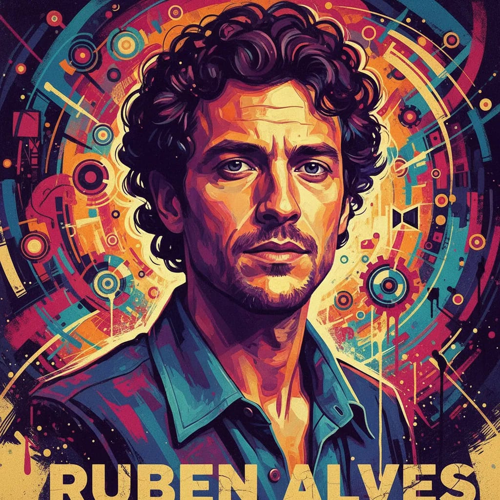 Artistic portrait of Ruben Alves